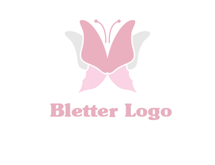 abstract butterfly logo