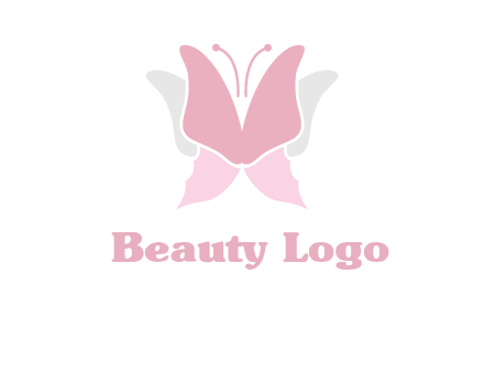 abstract butterfly logo