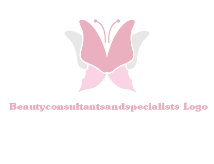 abstract butterfly logo