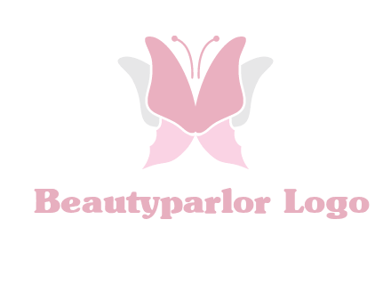 abstract butterfly logo