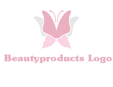 abstract butterfly logo