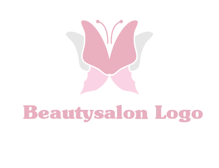 abstract butterfly logo
