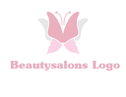 abstract butterfly logo