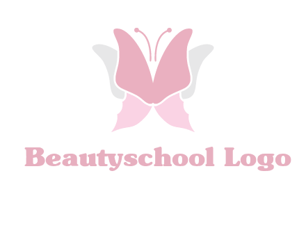 abstract butterfly logo