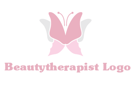 abstract butterfly logo