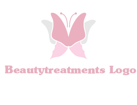 abstract butterfly logo