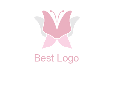 abstract butterfly logo