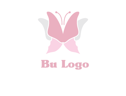 abstract butterfly logo