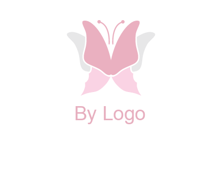 abstract butterfly logo