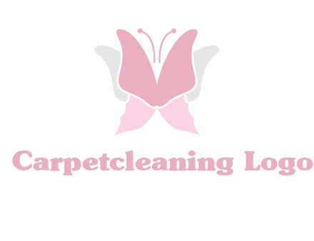 abstract butterfly logo