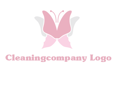 abstract butterfly logo