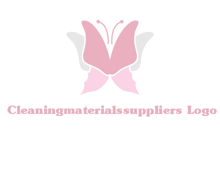 abstract butterfly logo