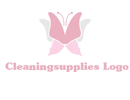 abstract butterfly logo