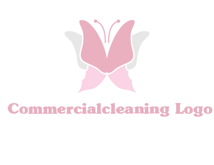 abstract butterfly logo