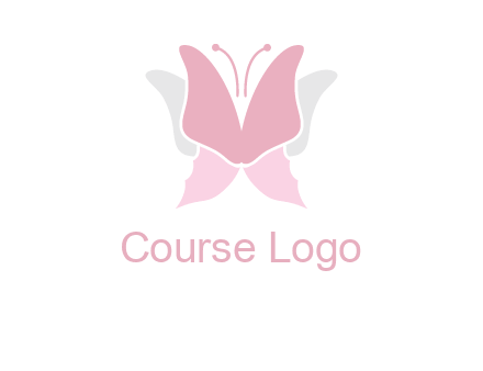 abstract butterfly logo