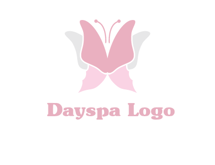 abstract butterfly logo