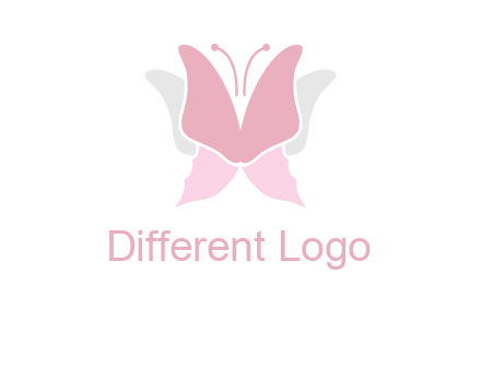 abstract butterfly logo