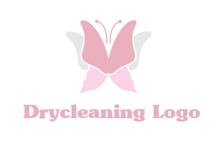 abstract butterfly logo