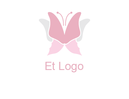 abstract butterfly logo