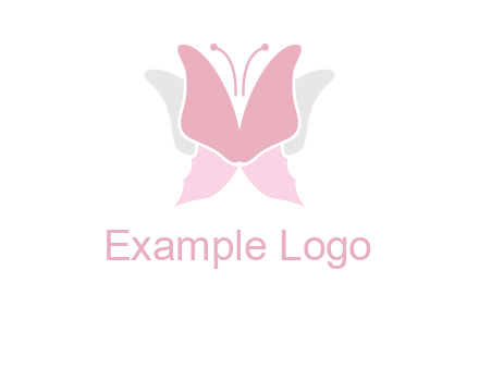 abstract butterfly logo
