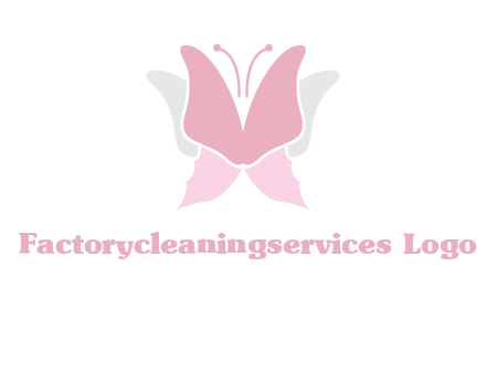 abstract butterfly logo