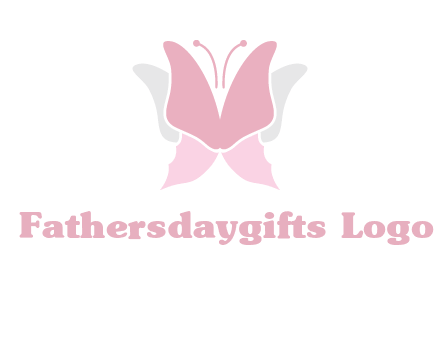 abstract butterfly logo