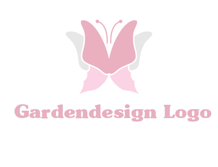 abstract butterfly logo