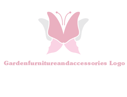 abstract butterfly logo