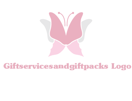 abstract butterfly logo