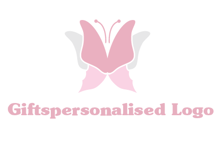abstract butterfly logo