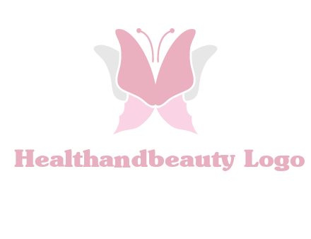 abstract butterfly logo