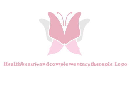 abstract butterfly logo