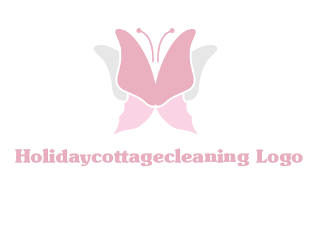 abstract butterfly logo