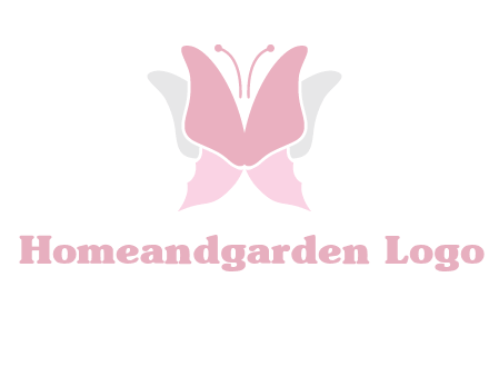 abstract butterfly logo