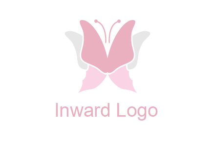 abstract butterfly logo