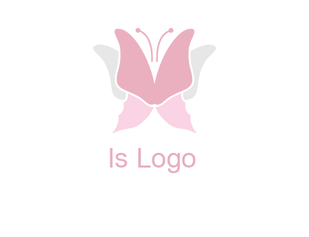 abstract butterfly logo