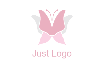 abstract butterfly logo