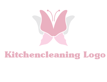 abstract butterfly logo