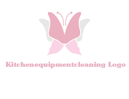 abstract butterfly logo