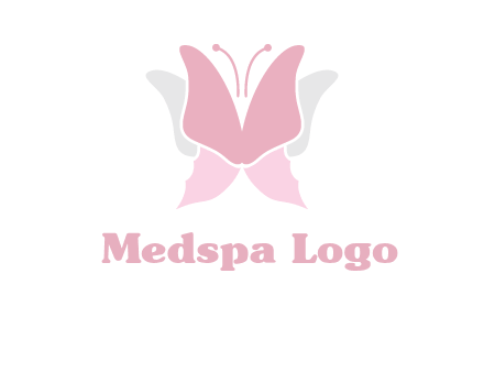 abstract butterfly logo