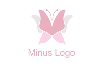 abstract butterfly logo