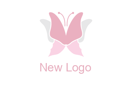 abstract butterfly logo