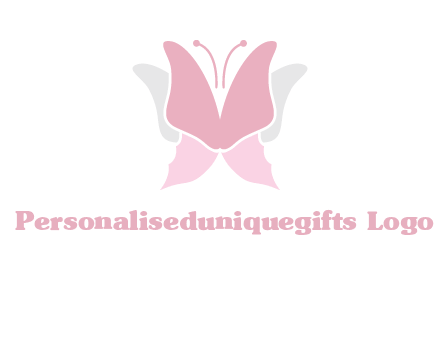 abstract butterfly logo