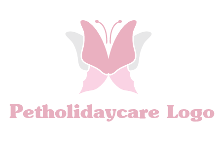 abstract butterfly logo