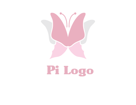 abstract butterfly logo