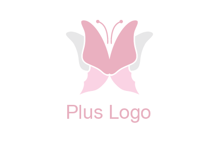 abstract butterfly logo