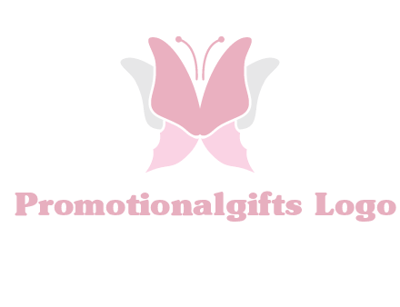 abstract butterfly logo