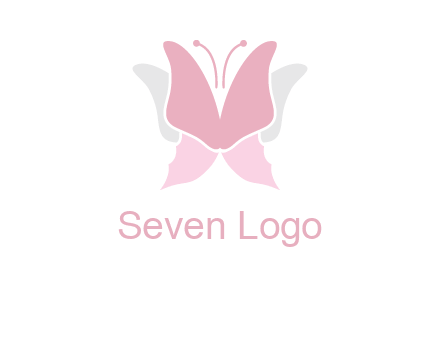 abstract butterfly logo