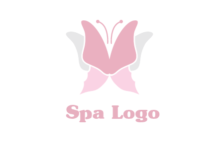 abstract butterfly logo