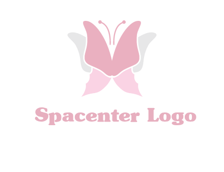 abstract butterfly logo